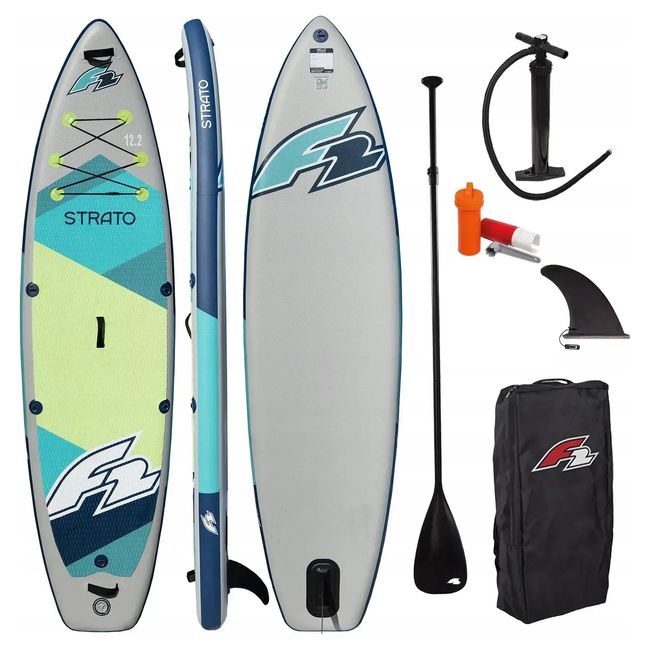 Надувна SUP дошка F2 Strato 12.2 Green - фото 1