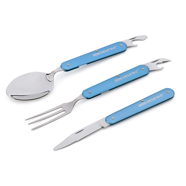 Набір туристичних столових приборві Кемпінг F905 - фото 1