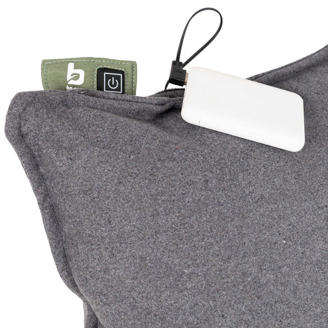 Подушка кемпінгова з підігрівом Bo-Camp Skudde USB Powerbank - фото 2