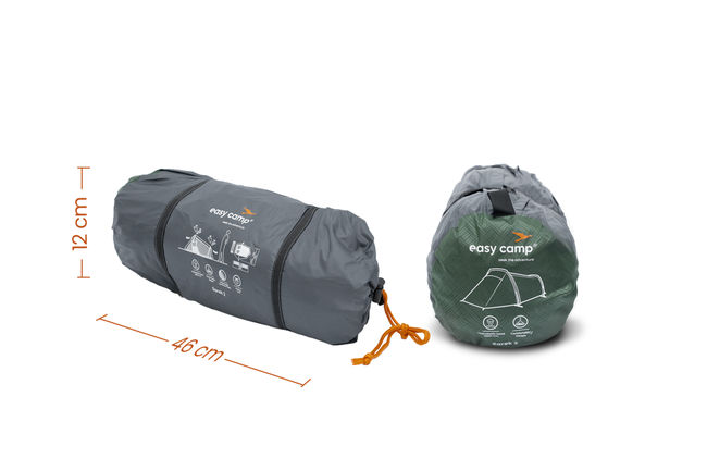 Намет двомісний Easy Camp Sarek 2 Dark Grey/Green - фото 8