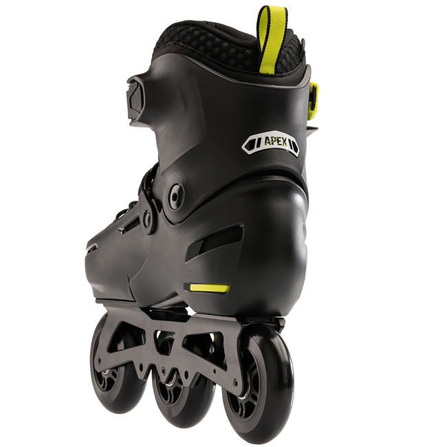 Ролики Rollerblade Apex 3WD Black-lime - фото 5