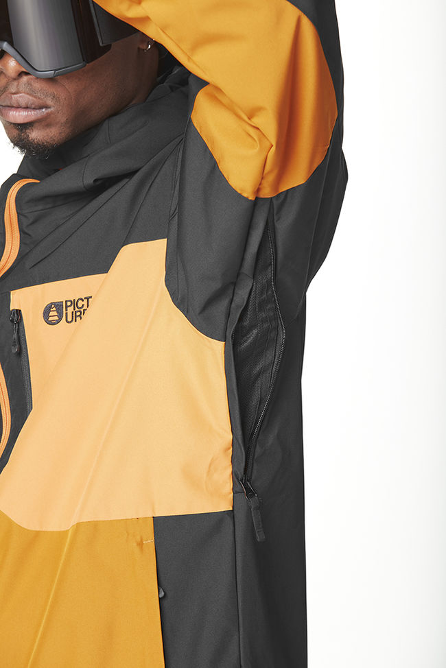 Куртка Picture Organic Nitric Black-honey carrot - фото 5