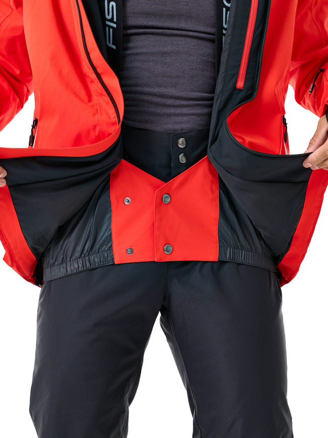 Гірськолижна чоловіча куртка Fischer Thor Jkt Black - фото 4