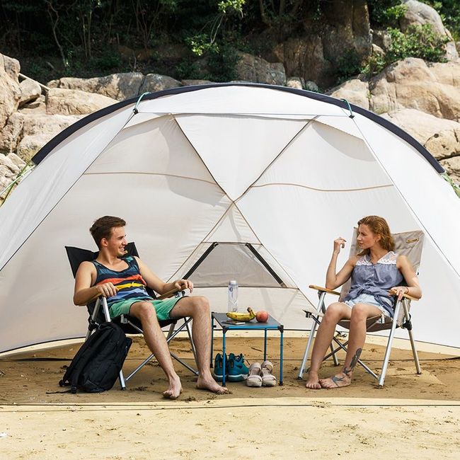 Крісло розкладне Naturehike NH17T003-Y Beige - фото 4