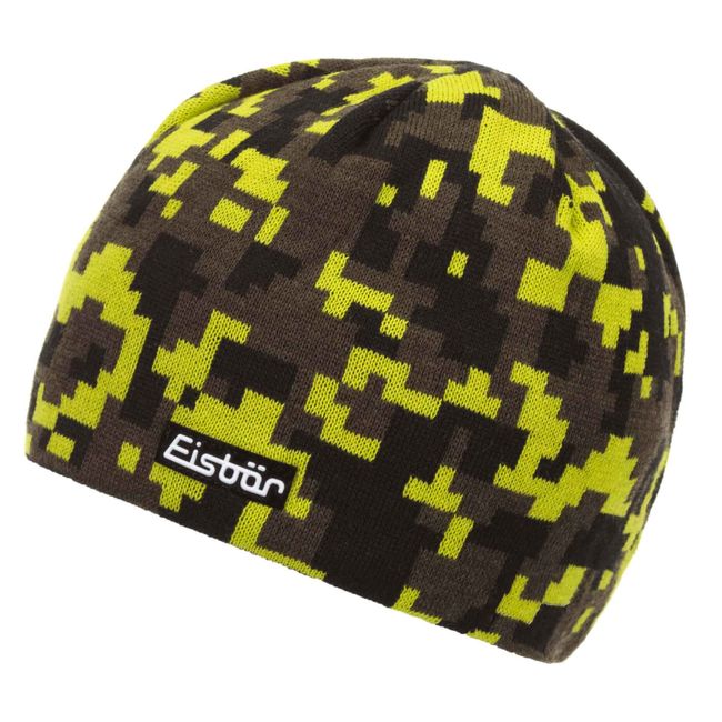 Шапка Eisbar Castor Mu Lime Black - фото 1