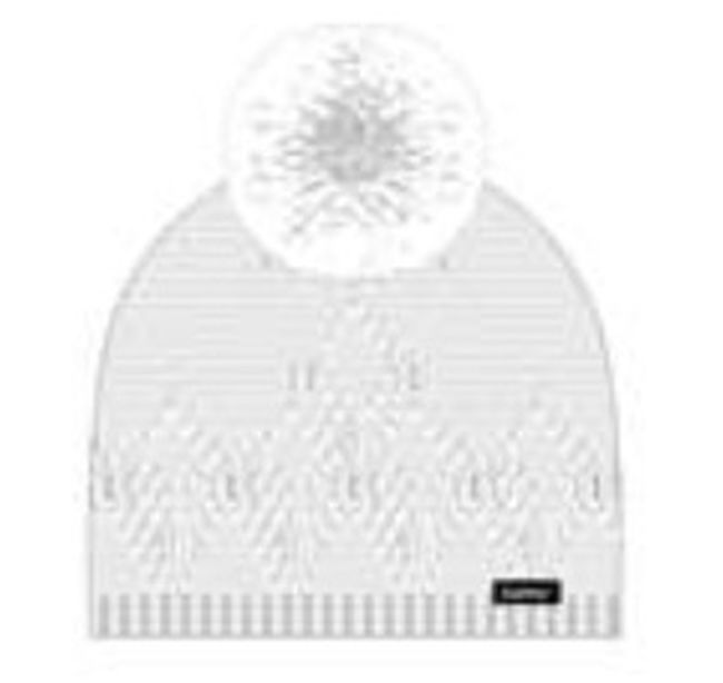 Шапка Eisbar Mika Pompon Mu White - фото 1