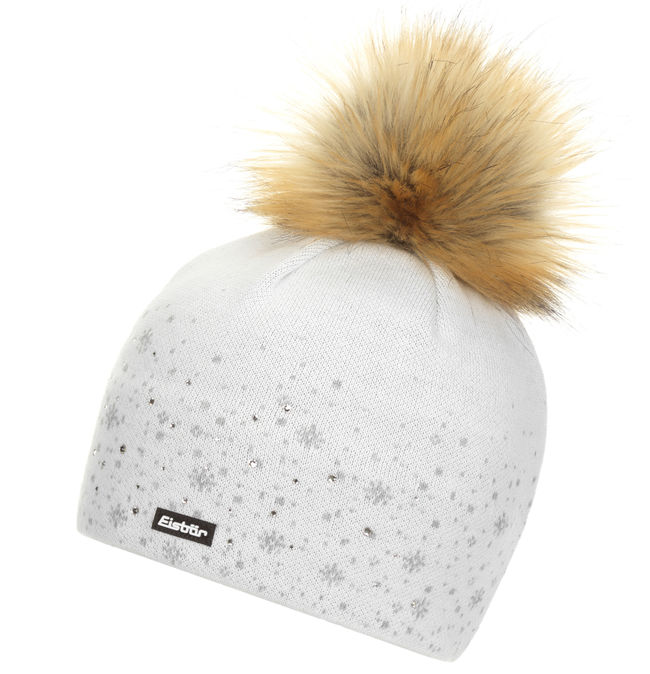 Шапка Eisbar Rana Lux Crystal MU White - фото 1