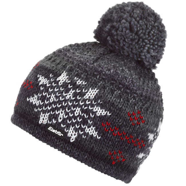 Шапка Eisbar Ike Pompon MU Gray - фото 1