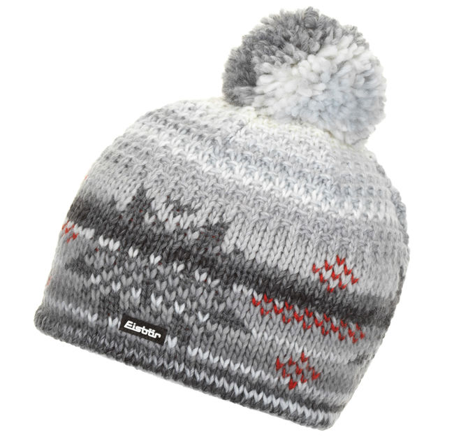 Шапка Eisbar Ike Pompon MU White - фото 1
