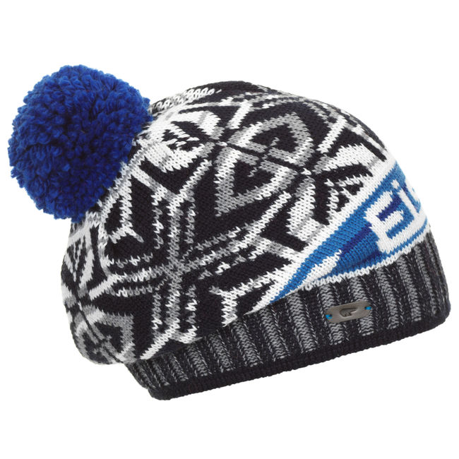 Шапка Eisbar Nuka OS Pompon MU Blue - фото 1