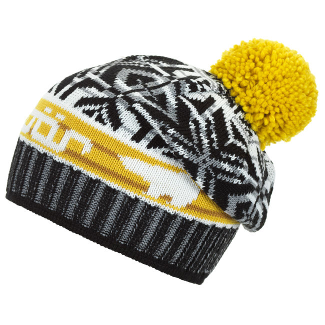 Шапка Eisbar Nuka OS Pompon MU Yellow - фото 1