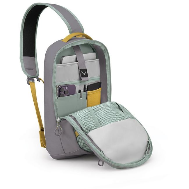 Рюкзак Osprey Transporter Sling Frosty mint/soundwave grey - фото 4