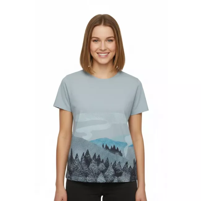 Футболка Turbat Fog Wmn vapor blue - фото 1