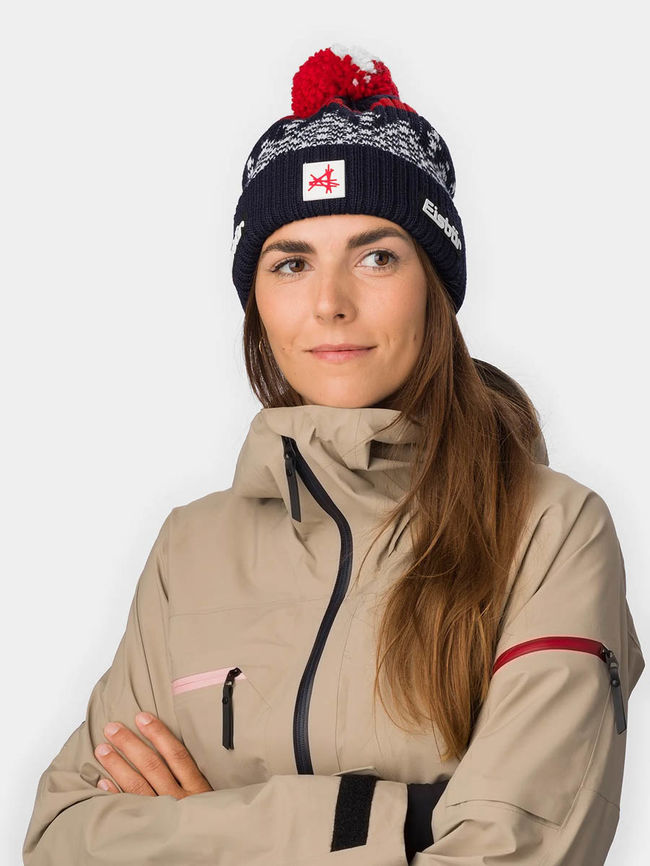 Лижна шапка Eisbar Norrak Pompon SA - фото 8