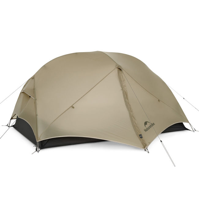 Намет надлегкий двомісний Naturehike Mongar CNK2550WS016 15D Brown - фото 1