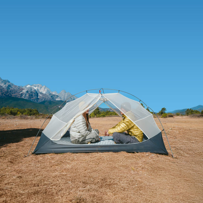 Намет надлегкий двомісний Naturehike Mongar CNK2550WS016 15D Brown - фото 6