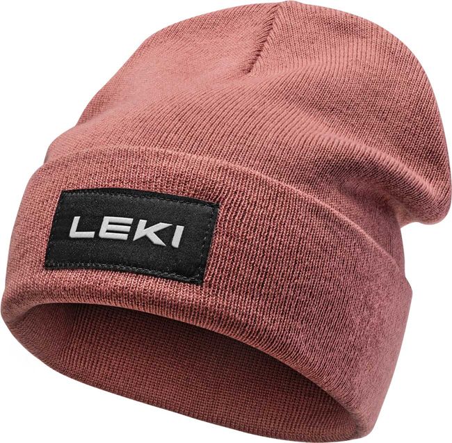 Шапка жіноча Leki Casual Beanie dark red - фото 1