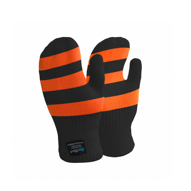 Рукавиці водонепроникні Dexshell Children Mitten Black Orange - фото 1