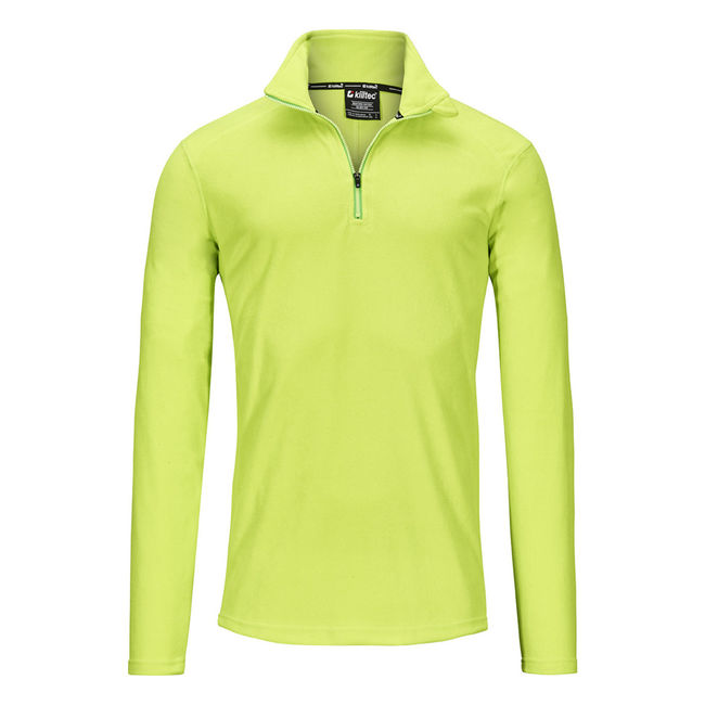 Фліс чоловічий Killtec Thones Mens Fleece Shirt Light Lime - фото 1