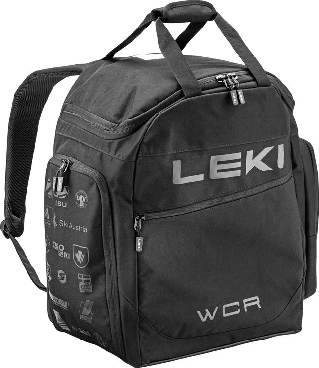 Рюкзак для лижних черевиків Leki Skiboot Bag WCR / 60L black - фото 1