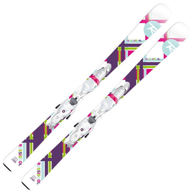 Rossignol FUN GIRL XEL JR + Кр. Xelium Saphir 70 '15 - фото 1