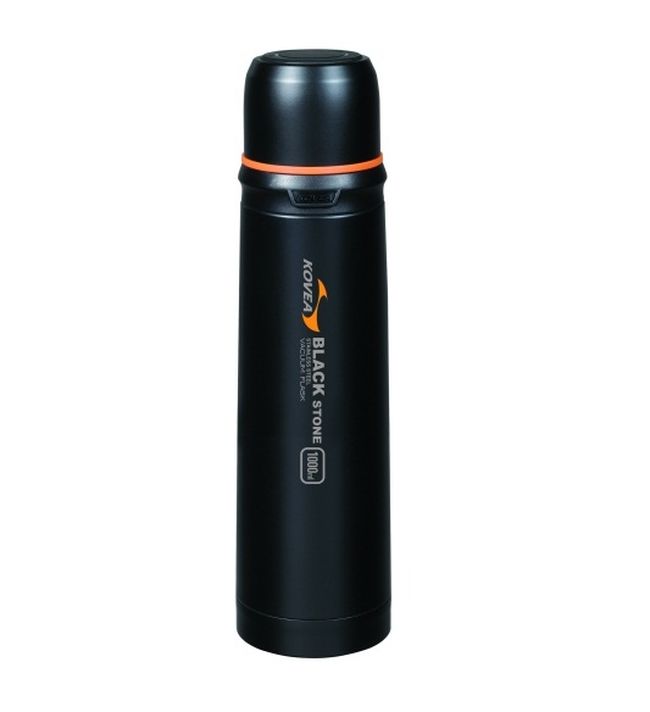 Термос Kovea KDW-BS500 BLACK STONE VACUUM FLASK 0.5L - фото 1