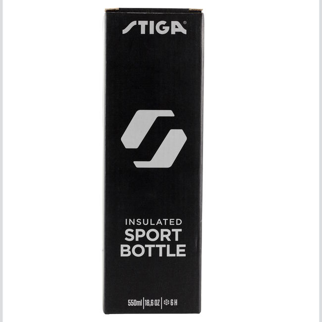 Пляшка для води Stiga Water Bottle Steel Black, 550ml - фото 4