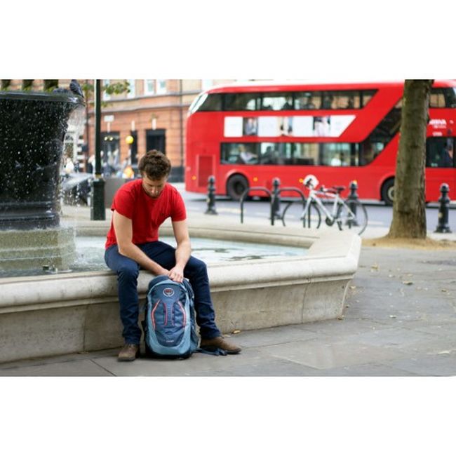 Рюкзак Osprey Comet 30 Navy Blue - фото 4