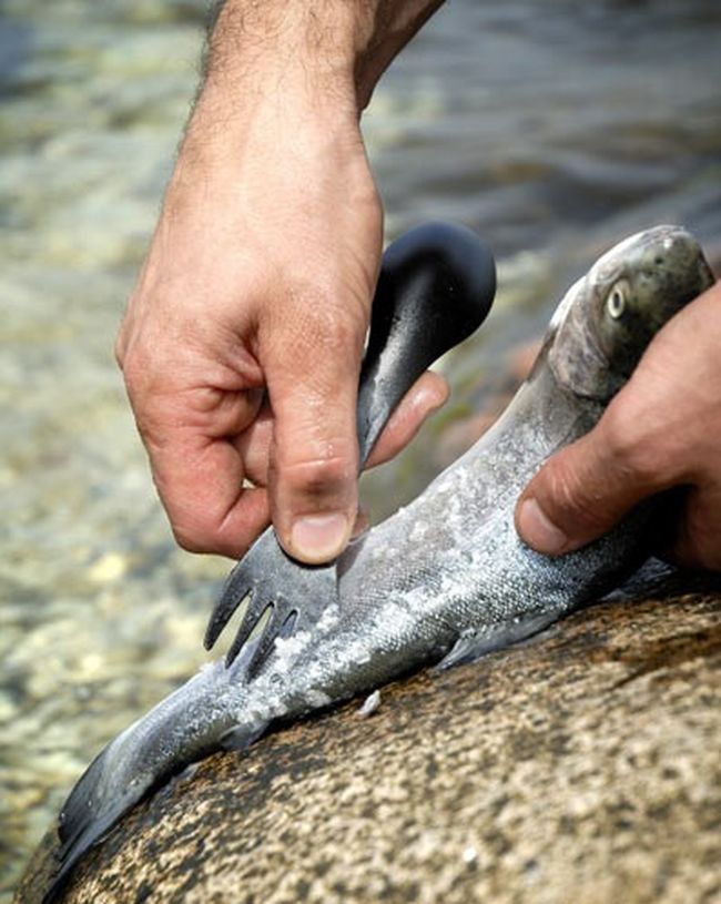 Ложка і виделка в чохлі LIGHT MY FIRE Spork Case yellow - фото 4