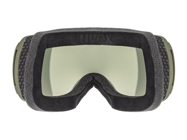 Гірськолижна маска Uvex Downhill 2100 CV Croco SL Gold Gre - фото 3