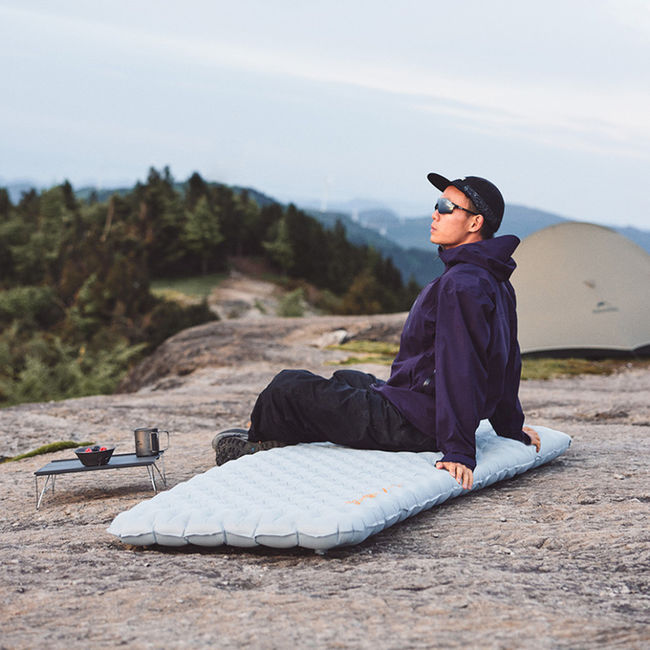 Матрац надувний одномісний UL Naturehike CNK2450WS012 L Brown - фото 3