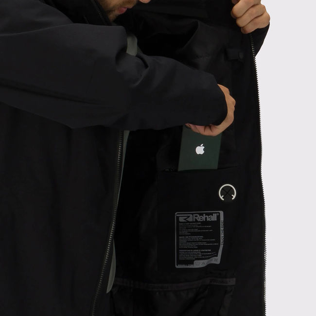 Гірськолижна куртка чоловіча Rehall Brasko Blackout '26 - фото 8
