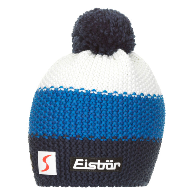 Шапка Eisbar Star Pompon Mu SP Black Blue - фото 1