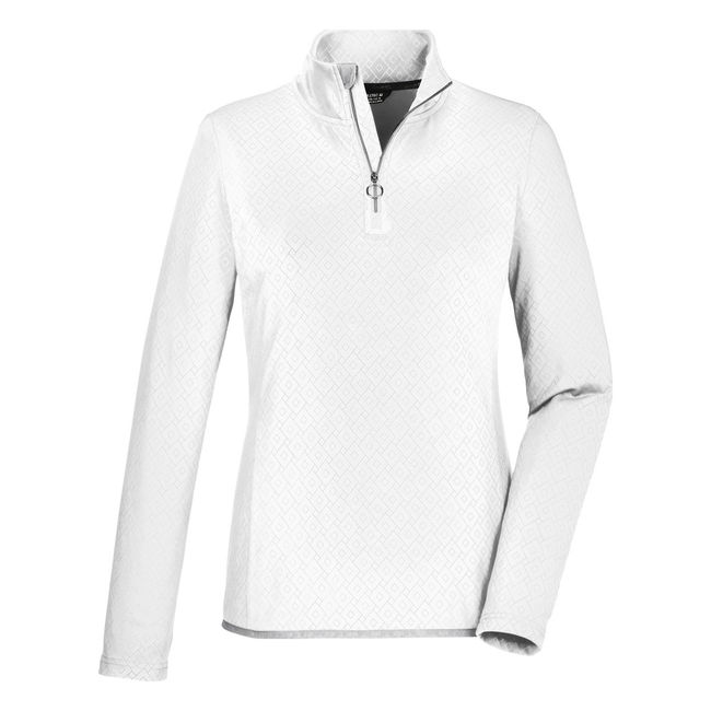 Фліс жіночий Killtec KSW 321 WMN LS SHRT Broken white - фото 1