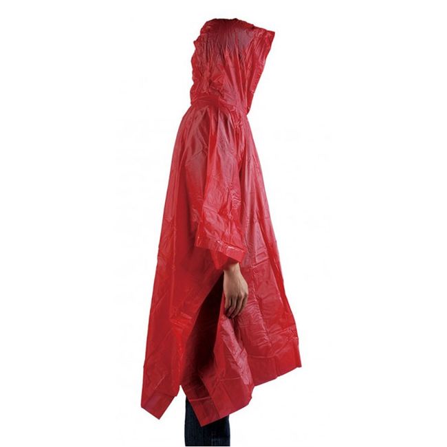 Пончо AceCamp Vinyl Rain Poncho Red - фото 2