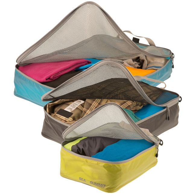 Sea To Summit TRAVELLING LIGHT GARMENT MESH BAGS Lime Чохол для одягу - фото 3