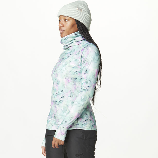 Фліс Picture Organic Pagaya High W Blurry water print-silt green - фото 3