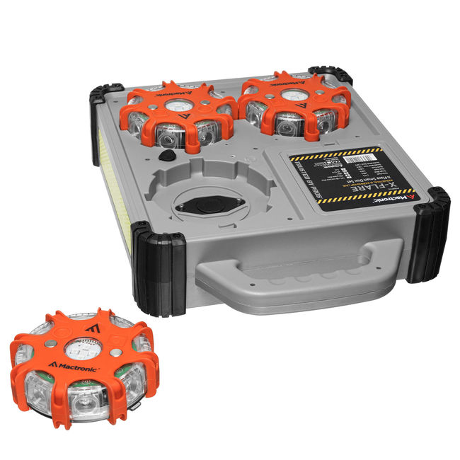 Комплект ліхтарів професійних Mactronic X-Flare (30 Lm) Recharg 12/220V - фото 6