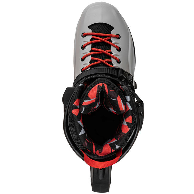 Ролики Rollerblade RB Pro X Grey-warm red - фото 6