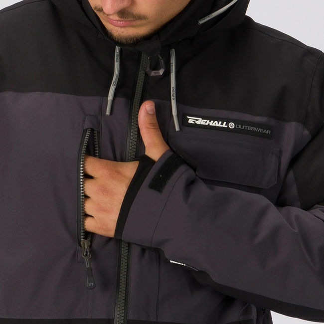 Куртка чоловіча Rehall Botev Black '26 - фото 4