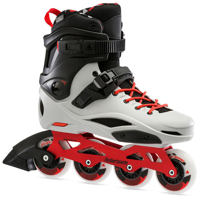 Ролики Rollerblade RB Pro X Grey-warm red - фото 1