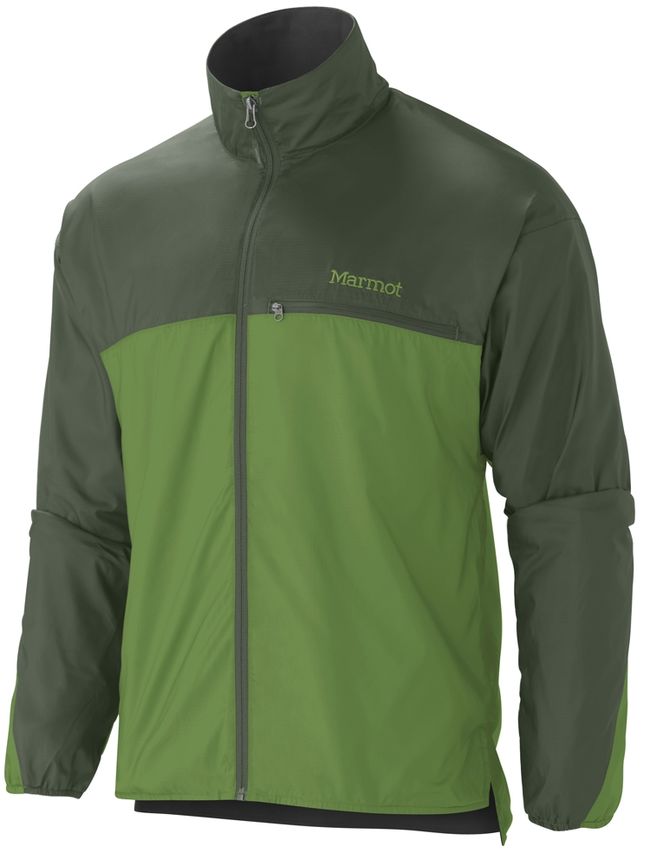 Куртка чоловіча Marmot DriClime Windshirt green pepper/midnight green - фото 1