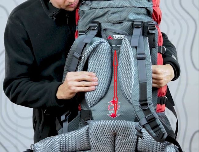 Рюкзак Terra Incognita Mountain 80 Red - фото 14