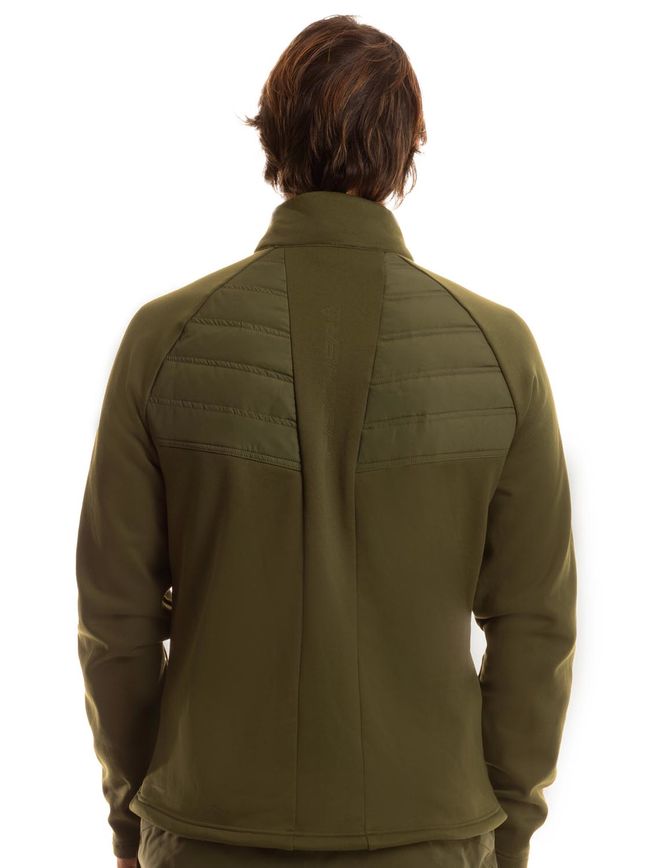 Чоловіча флісова кофта Fischer Dynamic Hybrid Rifle green - фото 2