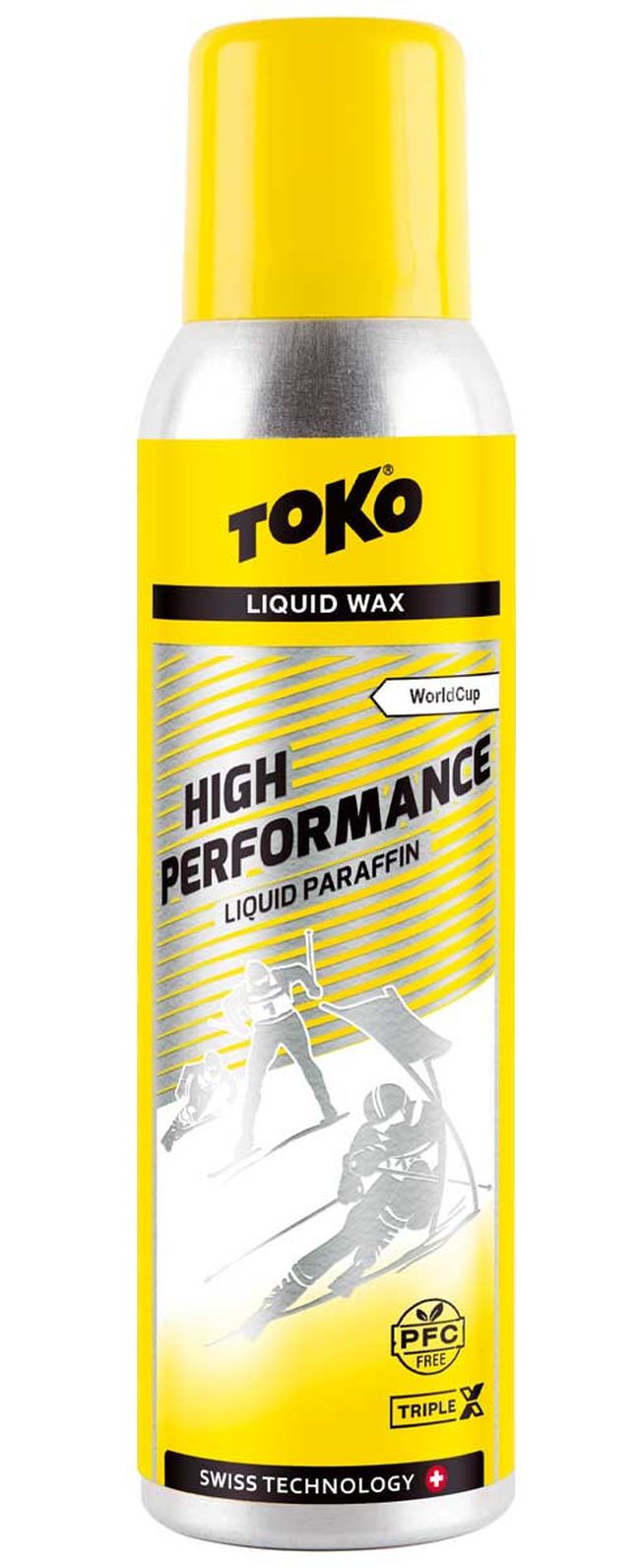 Рідкий віск для лиж та сноубордів Toko High Performance Liquid Paraffin yellow 125ml - фото 1