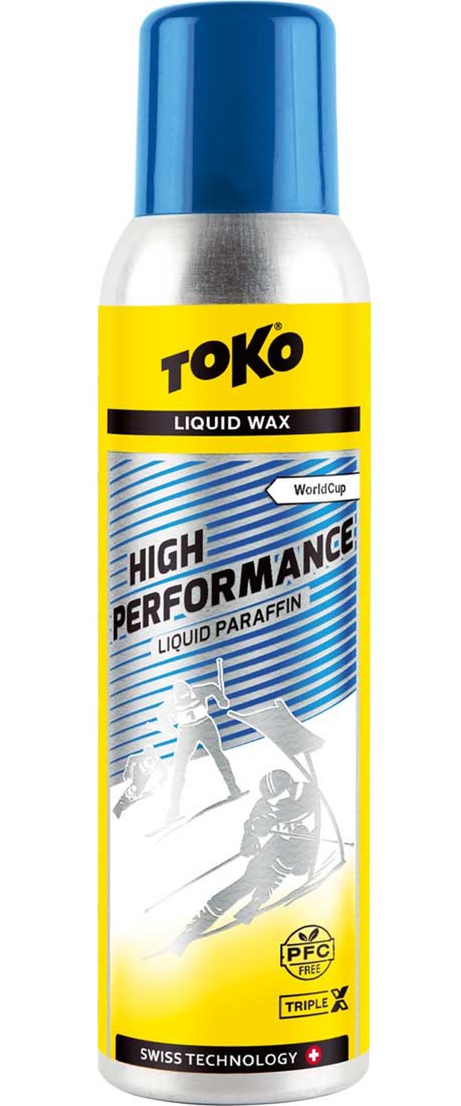 Рідкий віск для лиж та сноубордів Toko High Performance Liquid Paraffin blue 125ml - фото 1
