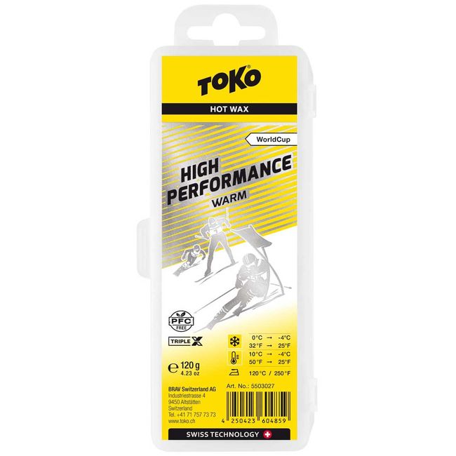 Парафін Toko WC High Performance Warm 120g - фото 1
