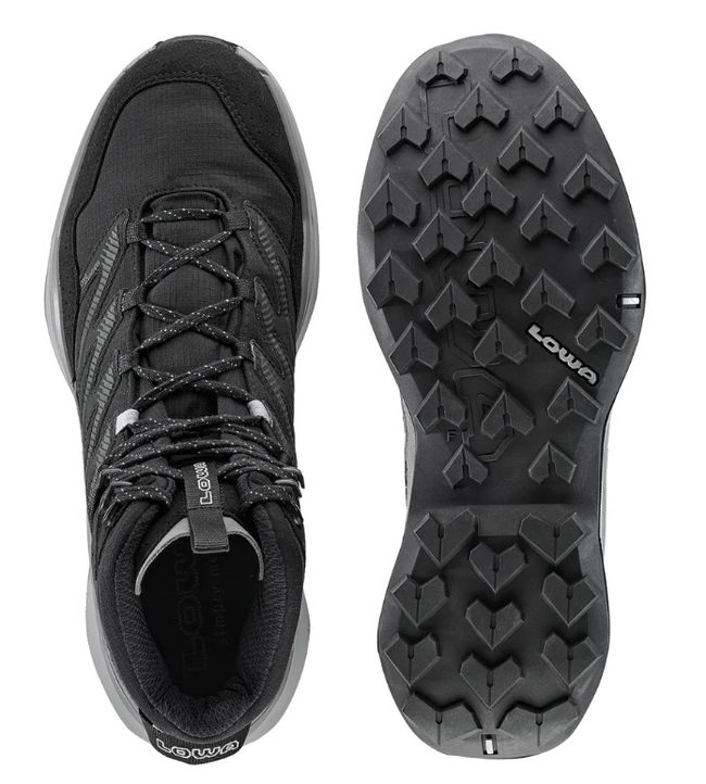 Черевики чоловічі Lowa Maddox Pro GTX MID Black-Grey - фото 8