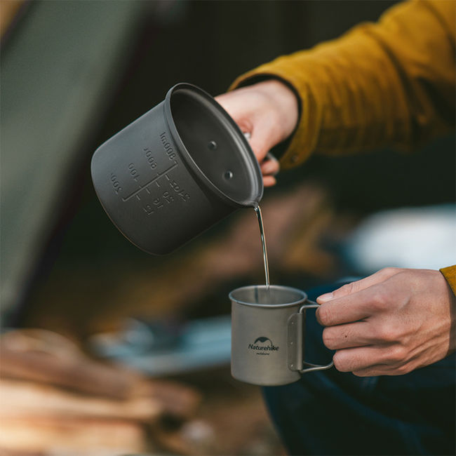 Набір посуду Naturehike NH18T018-G Alu - фото 5