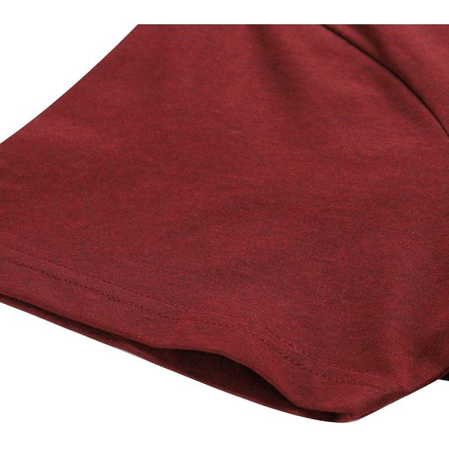 Футболка Alpine Pro Bolen 2 Dark red - фото 3